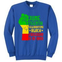 Juneteenth Celebrate Black History 1865 June 19th Gift Sweatshirt