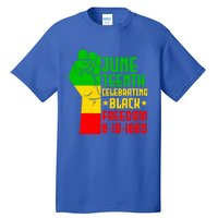 Juneteenth Celebrate Black History 1865 June 19th Gift Tall T-Shirt