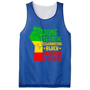 Juneteenth Celebrate Black History 1865 June 19th Gift Mesh Reversible Basketball Jersey Tank