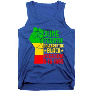 Juneteenth Celebrate Black History 1865 June 19th Gift Tank Top