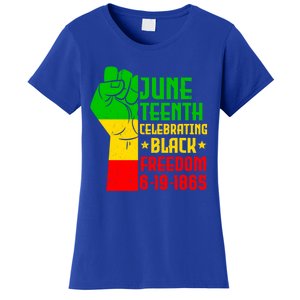 Juneteenth Celebrate Black History 1865 June 19th Gift Women's T-Shirt