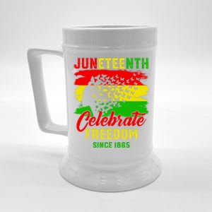 Juneteenth Celebrate Black History Black Power Black Funny Gift Beer Stein