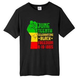 Juneteenth Celebrate Black History 1865 June 19th Meaningful Gift Tall Fusion ChromaSoft Performance T-Shirt