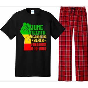 Juneteenth Celebrate Black History 1865 June 19th Meaningful Gift Pajama Set