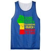 Juneteenth Celebrate Black History 1865 June 19th Meaningful Gift Mesh Reversible Basketball Jersey Tank