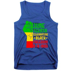 Juneteenth Celebrate Black History 1865 June 19th Meaningful Gift Tank Top