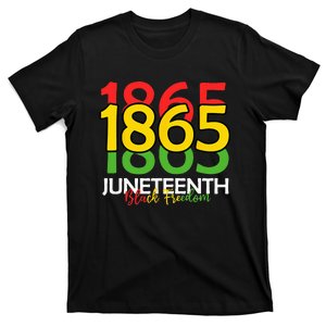 Juneteenth Celebrating Black Freedom 1865 African T-Shirt