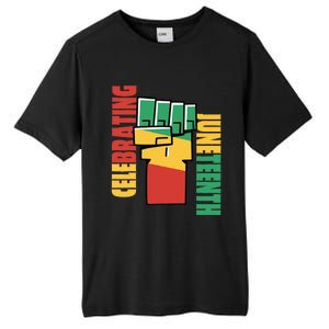 JUNETEENTH Celebrating Black Freedom 1865 African American Tall Fusion ChromaSoft Performance T-Shirt