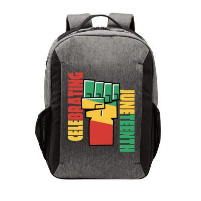 JUNETEENTH Celebrating Black Freedom 1865 African American Vector Backpack