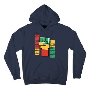 JUNETEENTH Celebrating Black Freedom 1865 African American Hoodie