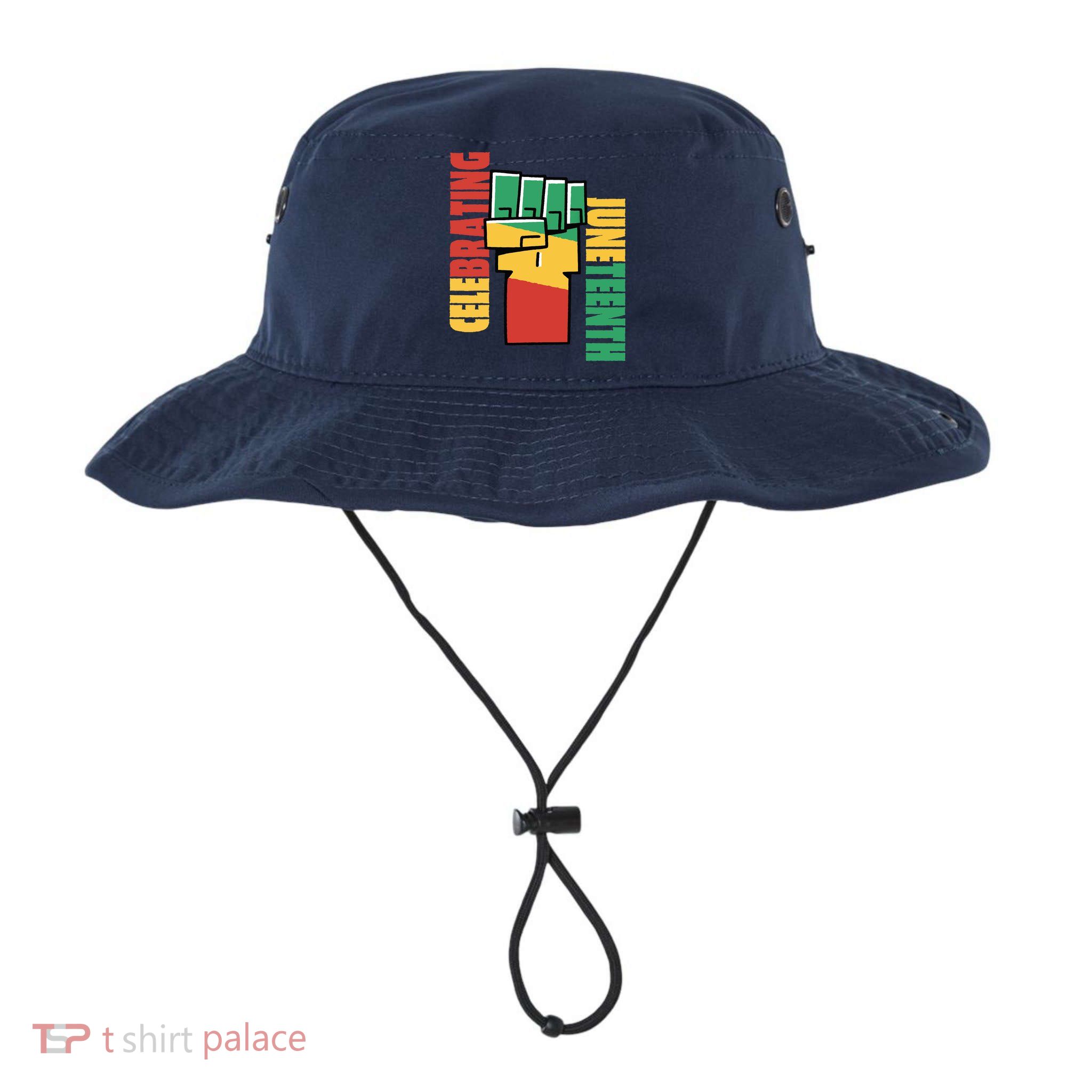 JUNETEENTH Celebrating Black Freedom 1865 African American Bucket Hat