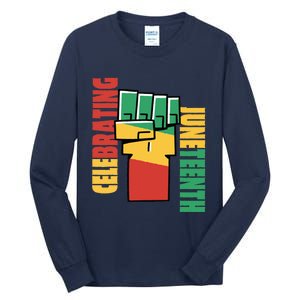 JUNETEENTH Celebrating Black Freedom 1865 African American Tall Long Sleeve T-Shirt