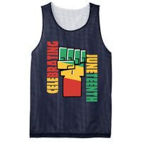 JUNETEENTH Celebrating Black Freedom 1865 African American Mesh Reversible Basketball Jersey Tank