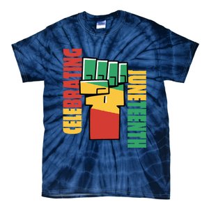 JUNETEENTH Celebrating Black Freedom 1865 African American Tie-Dye T-Shirt