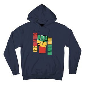 JUNETEENTH Celebrating Black Freedom 1865 African American Tall Hoodie