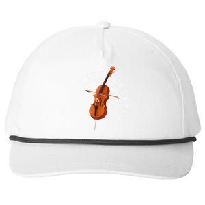 Just Cellin Cello Player Cellist Musician Classical Music Snapback Five-Panel Rope Hat