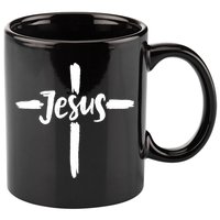 Jesus Cross Christianity 11oz C Handle Ceramic Mug