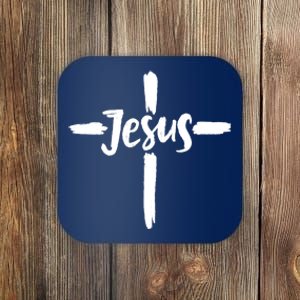 Jesus Cross Christianity Coaster