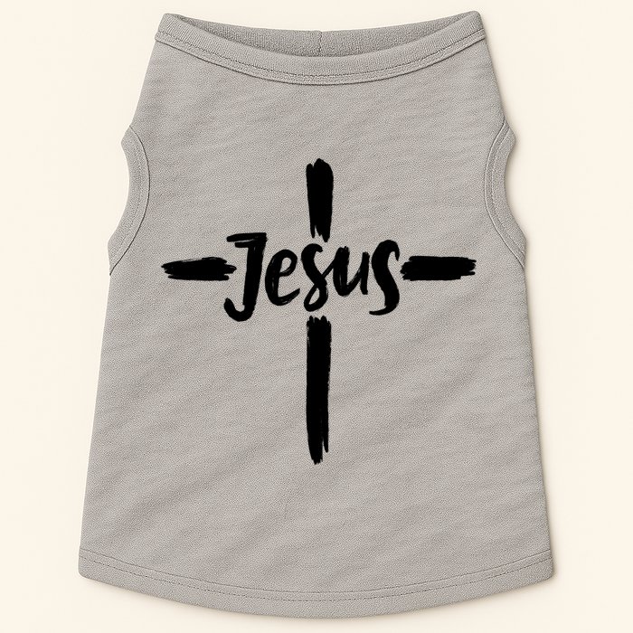 Jesus Cross Christianity Doggie Tank