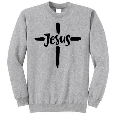 Jesus Cross Christianity Tall Sweatshirt