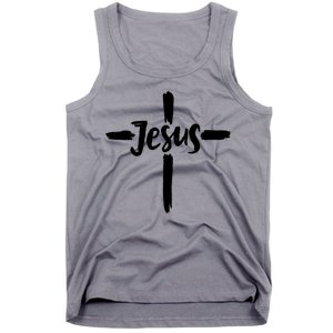 Jesus Cross Christianity Tank Top