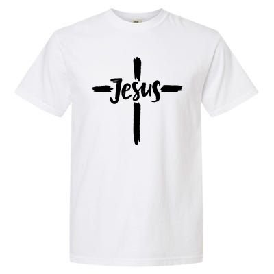 Jesus Cross Christianity Garment-Dyed Heavyweight T-Shirt