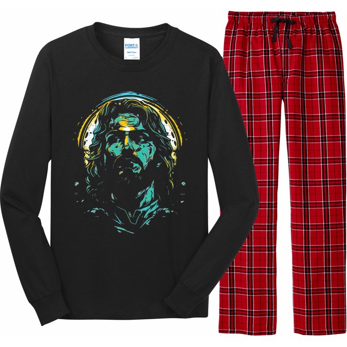 Jesus Christ Christian Preach Gospel Bible readers Jesus Long Sleeve Pajama Set