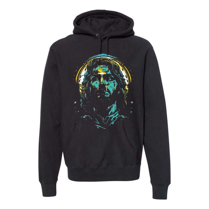 Jesus Christ Christian Preach Gospel Bible readers Jesus Premium Hoodie