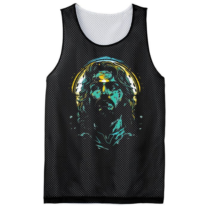 Jesus Christ Christian Preach Gospel Bible readers Jesus Mesh Reversible Basketball Jersey Tank