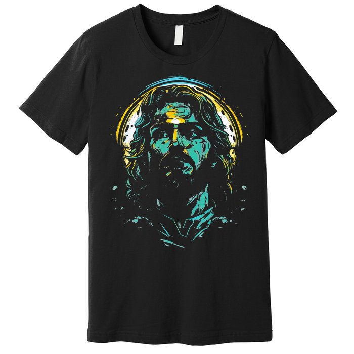 Jesus Christ Christian Preach Gospel Bible readers Jesus Premium T-Shirt