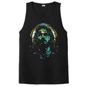 Jesus Christ Christian Preach Gospel Bible readers Jesus PosiCharge Competitor Tank