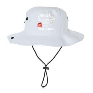 Jesus Christmas Coffee And Red Cups Christian Xmas Holiday Gift Legacy Cool Fit Booney Bucket Hat