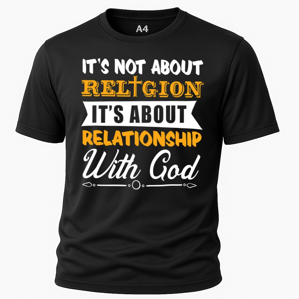 Jesus Christ Cross Friendship Bible Verse God Funny Christian Cooling Performance Crew T-Shirt