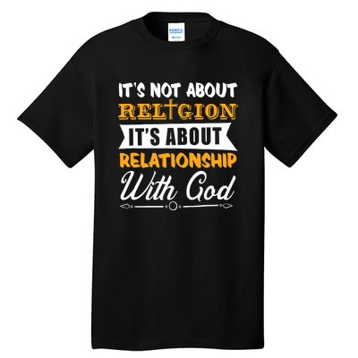 Jesus Christ Cross Friendship Bible Verse God Funny Christian Tall T-Shirt