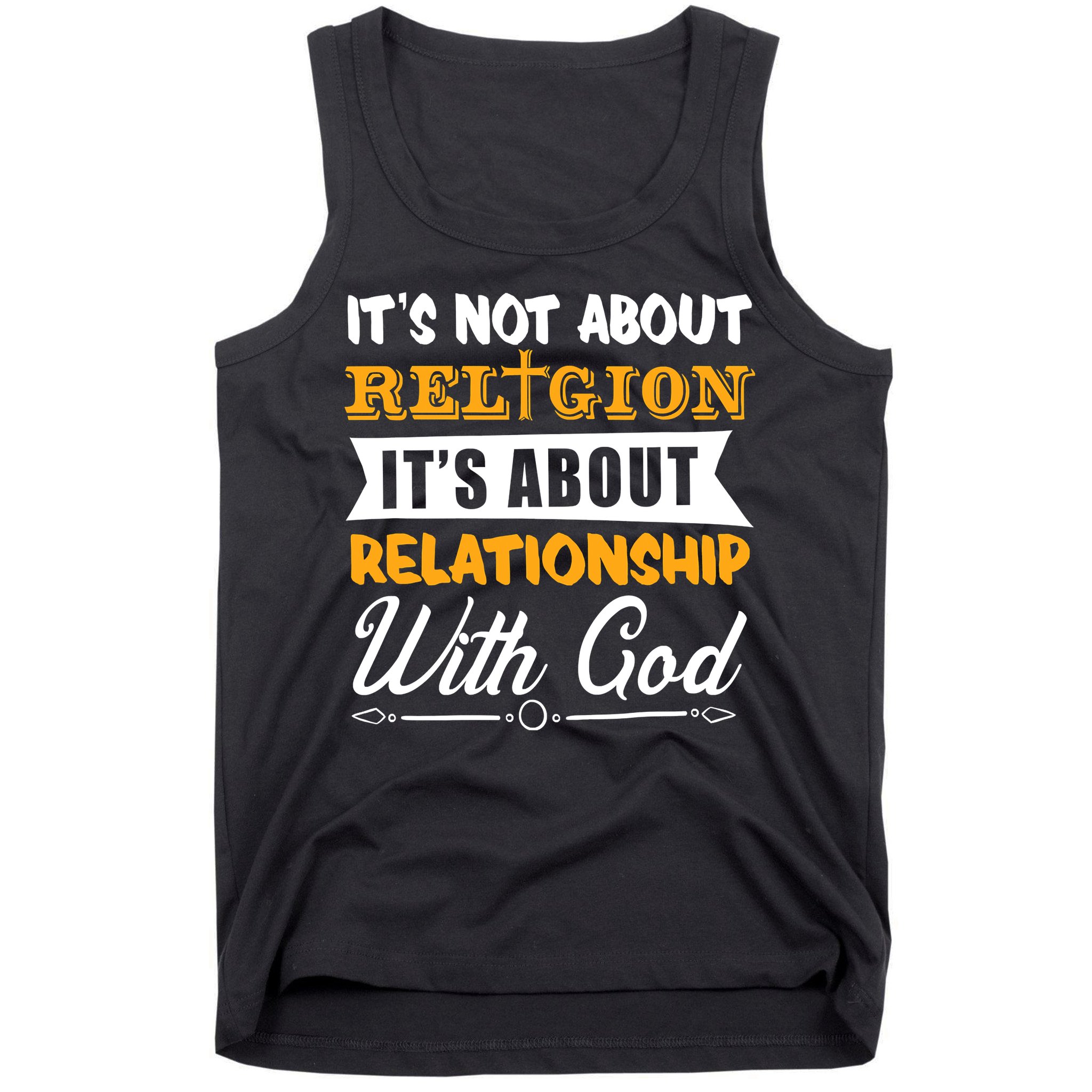 Jesus Christ Cross Friendship Bible Verse God Funny Christian Tank Top