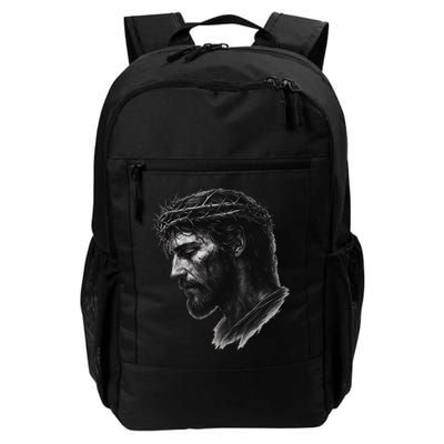 Jesus Christ Crown Of Thorns Realistic Vintage 90s Backpack