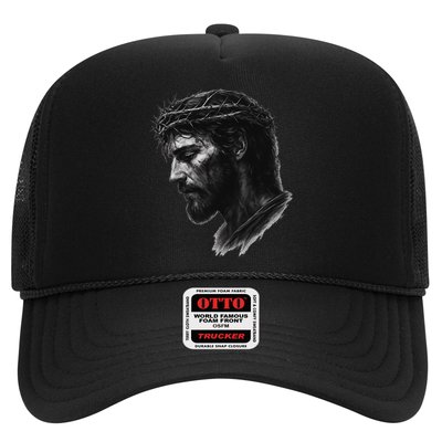 Jesus Christ Crown Of Thorns Realistic Vintage 90s Hat