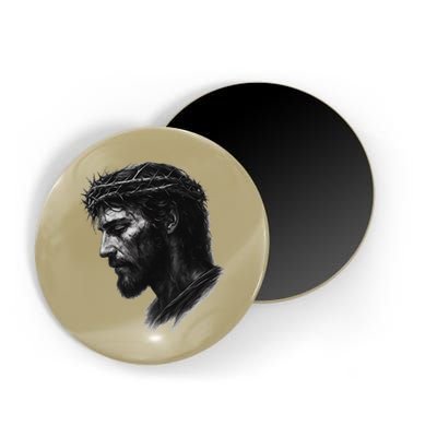 Jesus Christ Crown Of Thorns Realistic Vintage 90s Magnet