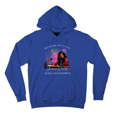 Jasmine Crockett Crockett Clapback Queen Of Smackdowns Hoodie