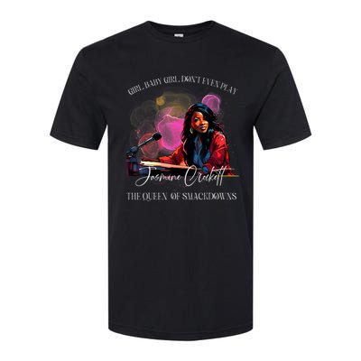 Jasmine Crockett Crockett Clapback Queen Of Smackdowns Softstyle CVC T-Shirt