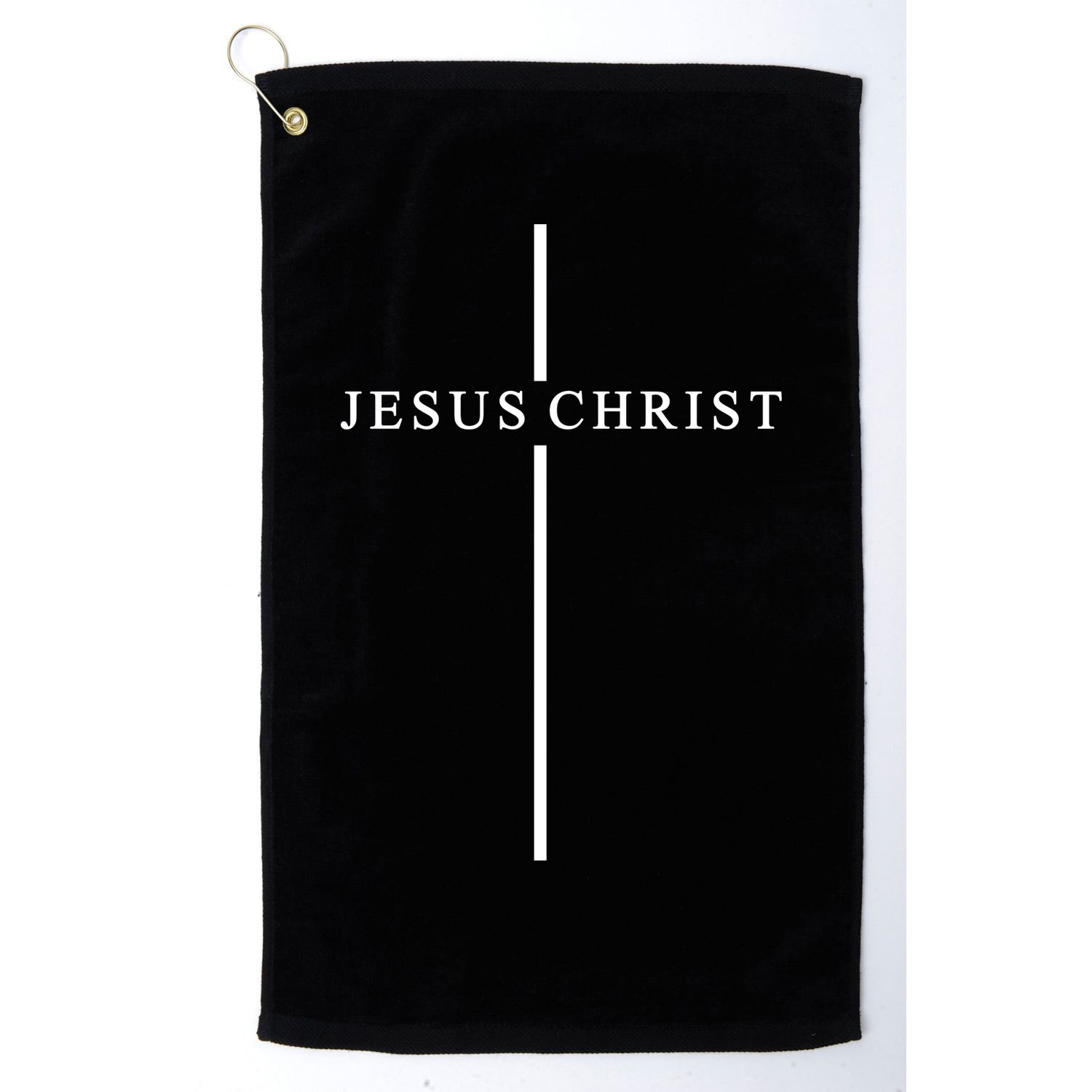 Jesus Christ Cross Christian Golf Towel
