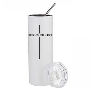 Jesus Christ Cross Christian Stainless Steel Tumbler