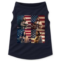 Jesus Christ Carrying Gun Defending America Doggie Tank