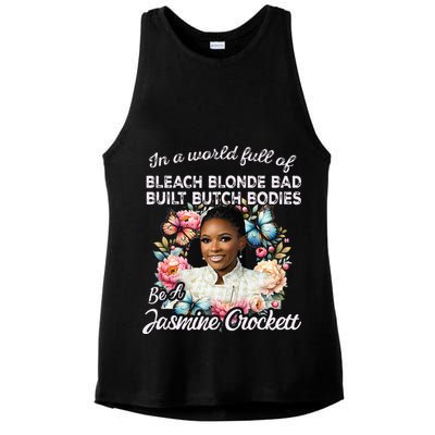 Jasmine Crockett Calls Out Marjorie Taylor Greene Ladies PosiCharge Tri-Blend Wicking Tank