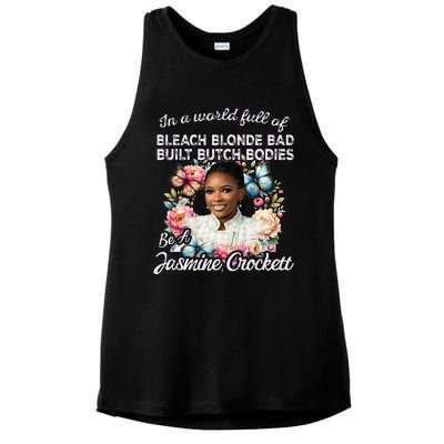 Jasmine Crockett Calls Out Marjorie Taylor Greene Ladies PosiCharge Tri-Blend Wicking Tank