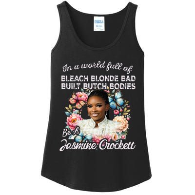 Jasmine Crockett Calls Out Marjorie Taylor Greene Ladies Essential Tank