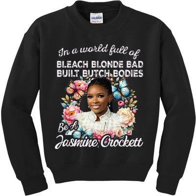 Jasmine Crockett Calls Out Marjorie Taylor Greene Kids Sweatshirt