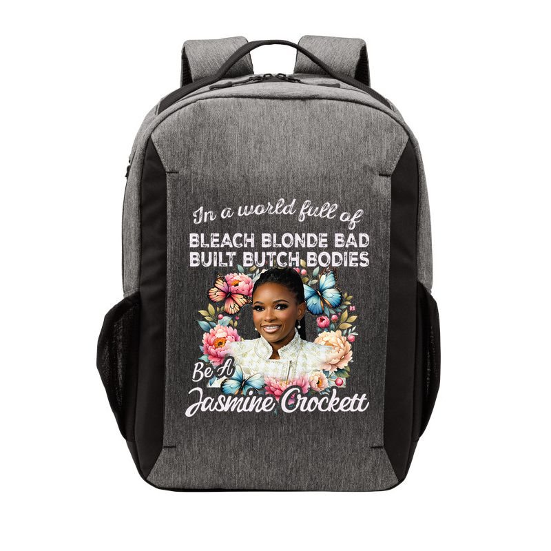 Jasmine Crockett Calls Out Marjorie Taylor Greene Vector Backpack