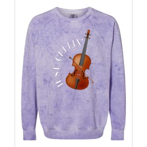 Just Cellin Cello Colorblast Crewneck Sweatshirt