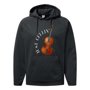 Just Cellin Cello Performance Fleece Hoodie